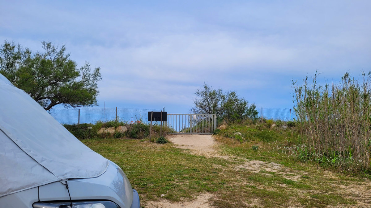 Strandparzelle direkt am Meer – Camping El Molino Costa Brava